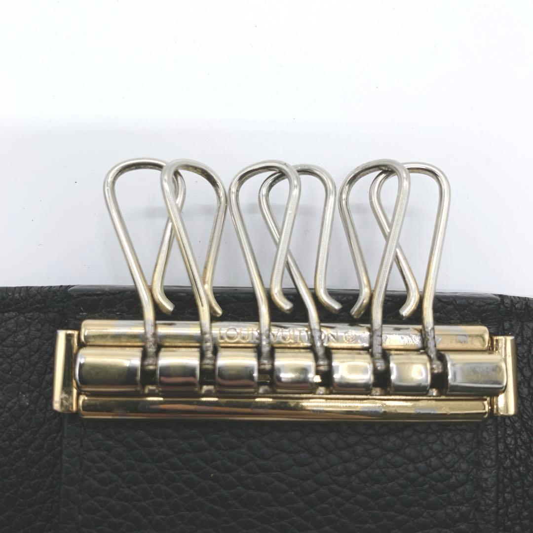 LOUIS VUITTON　ルイヴィトン　ミュルティクレ6　キーケース　ブラック