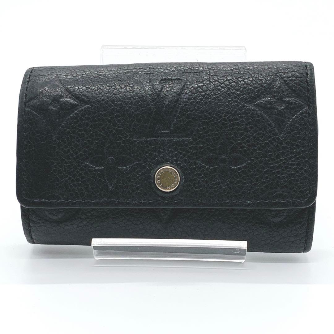 LOUIS VUITTON　ルイヴィトン　ミュルティクレ6　キーケース　ブラック