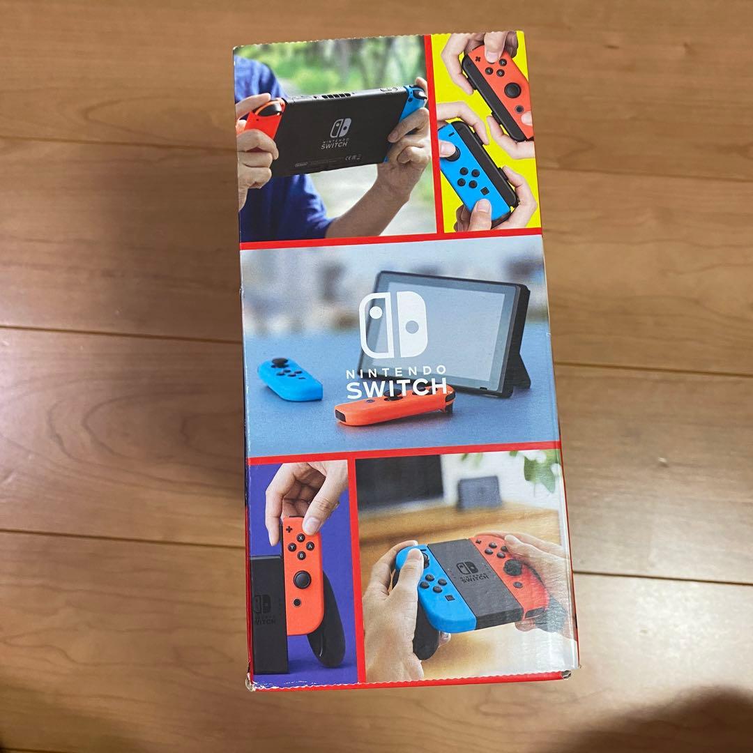 任天堂スイッチ本体 箱あり 動作OK ジョイコン赤赤