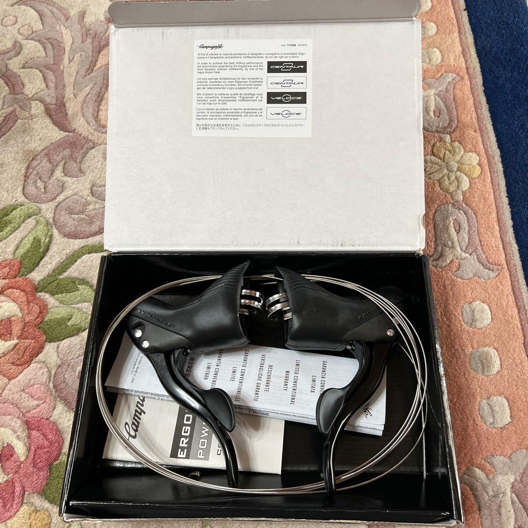 カンパニョーロ ベローチェ エルゴパワーコントロールシフトレバーセット新品未使用