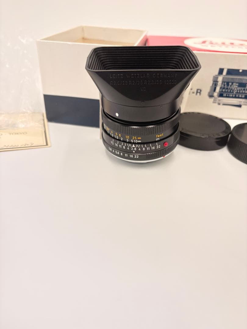 Leica Elmarit-R 35mm f/2.8 レンズ