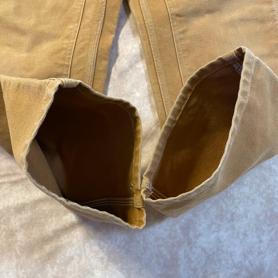 Carhartt ダブルニー ペインターパンツ USA製 ブラウン 32×30