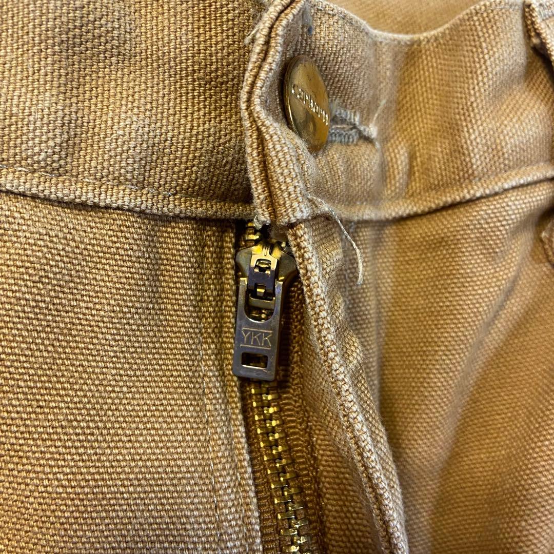 Carhartt ダブルニー ペインターパンツ USA製 ブラウン 32×30