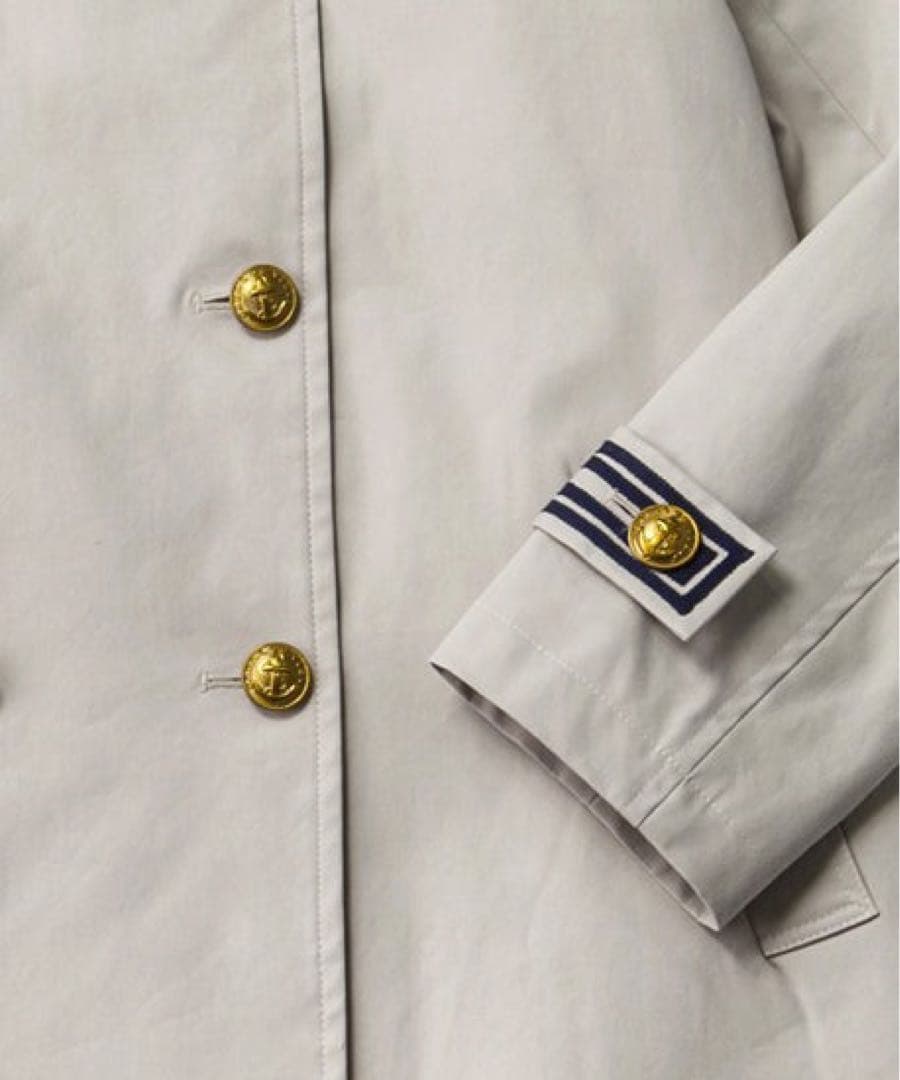 Jane Marple ダブルブレストトレンチコート