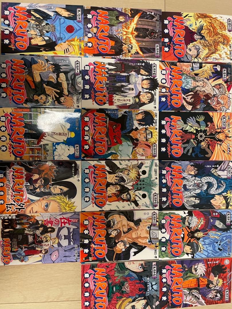 NARUTO 全巻＋NARUTO外伝、NARUTO劇場版特典 秘伝・在の書