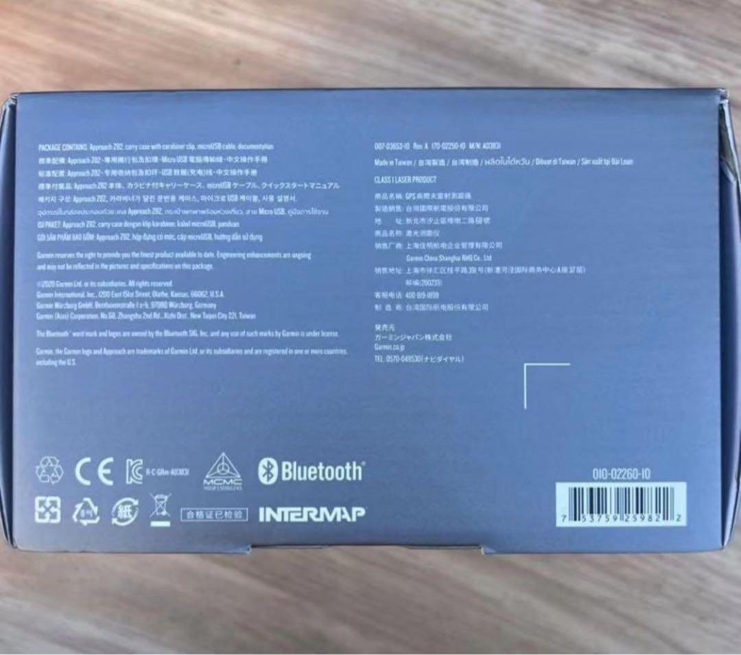 GPS内蔵ゴルフ用距離計 GARMIN APPROACH Z82