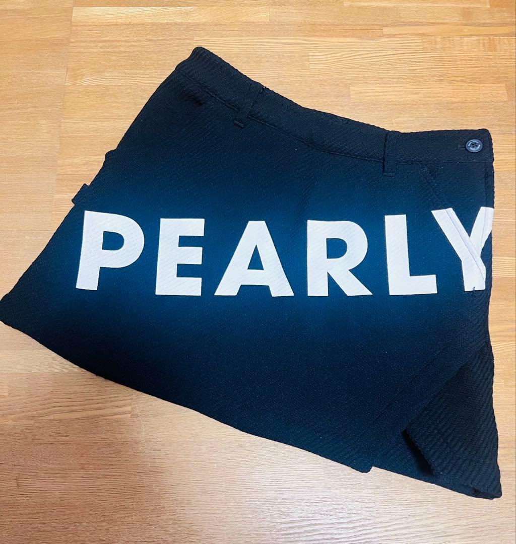 PEARLY GATES ブラックスカート サイズ1