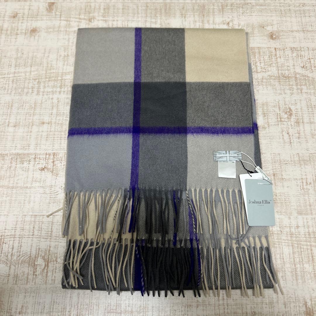 ♦*中様 新品　Joshua Ellis（ジョシュア エリス）　 カシミヤチェッ