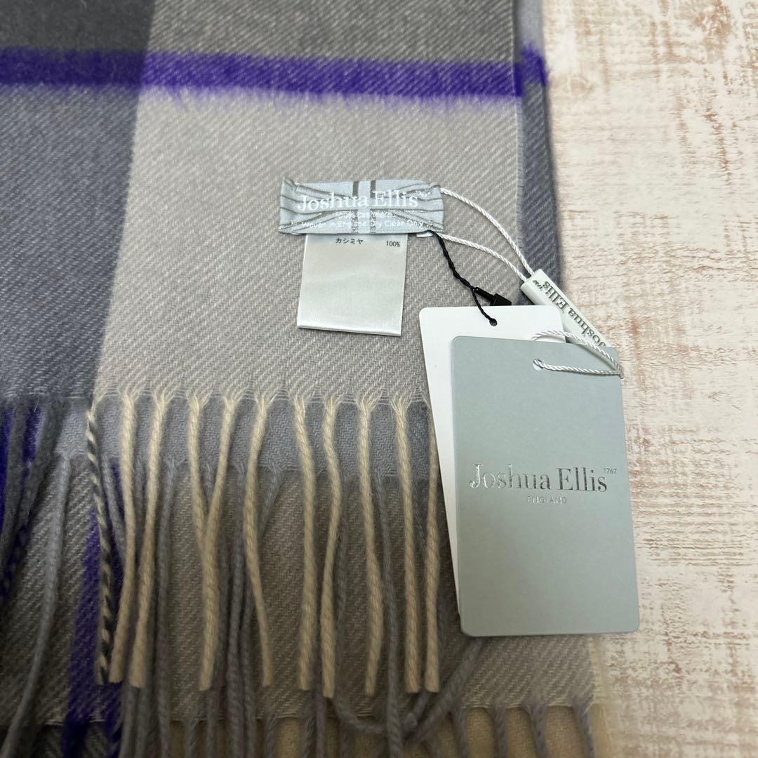 ♦*中様 新品　Joshua Ellis（ジョシュア エリス）　 カシミヤチェッ