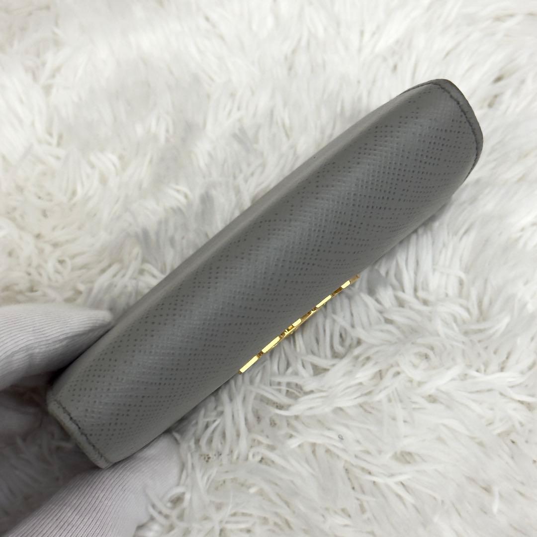 新型⭐️現行 RFID内蔵 PRADA プラダ サフィアーノ レザー キーケース