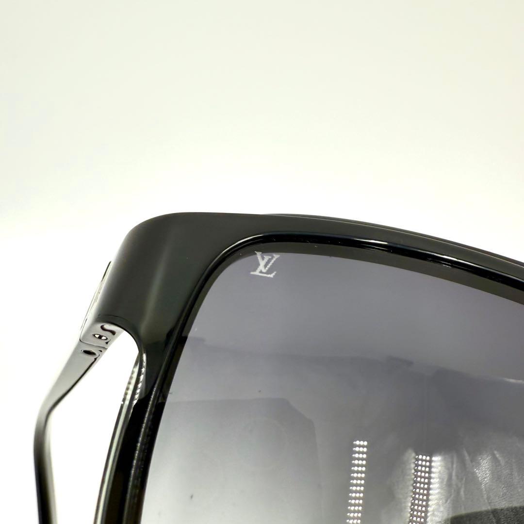 鑑定済 ルイヴィトン サングラス エニグムGM 58□15 サングラス ブラック