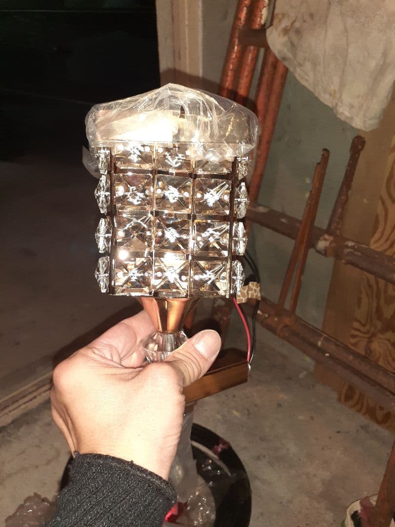 リル　クリスタル調 シャンデリア 車両用照明