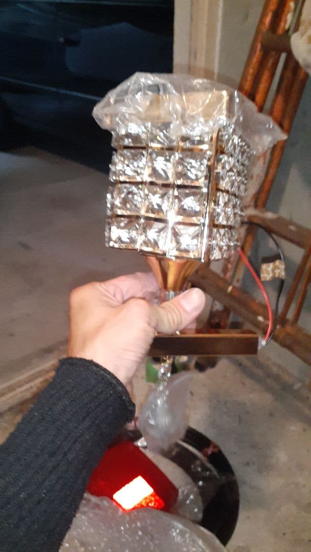 リル　クリスタル調 シャンデリア 車両用照明