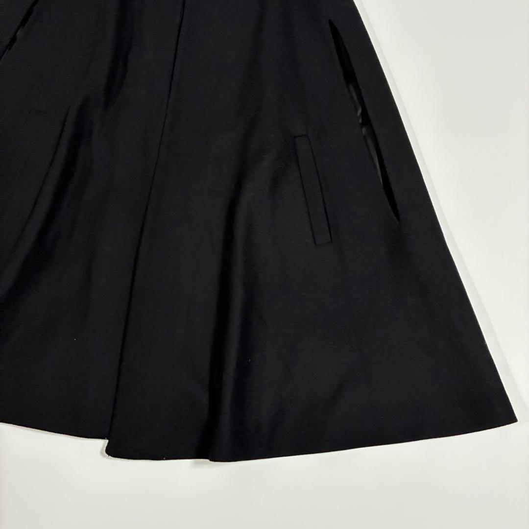 【美品】ZARA MANTECO ケープコート ポンチョ 完売品 希少 L 黒