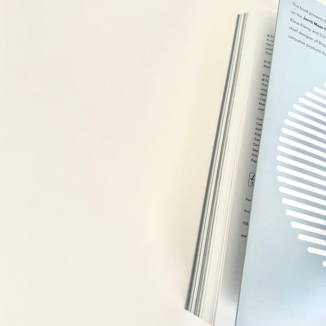 ディーターラムス 本 作品集 DIETER RAMS