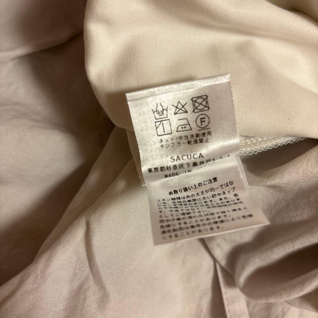 SACUCA pocket wide pants 美品