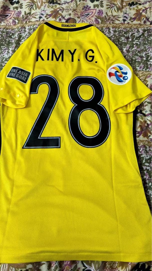 【マスオ様用】2017 広州恒大ACLアウェイ28番+2015ACLホーム25番