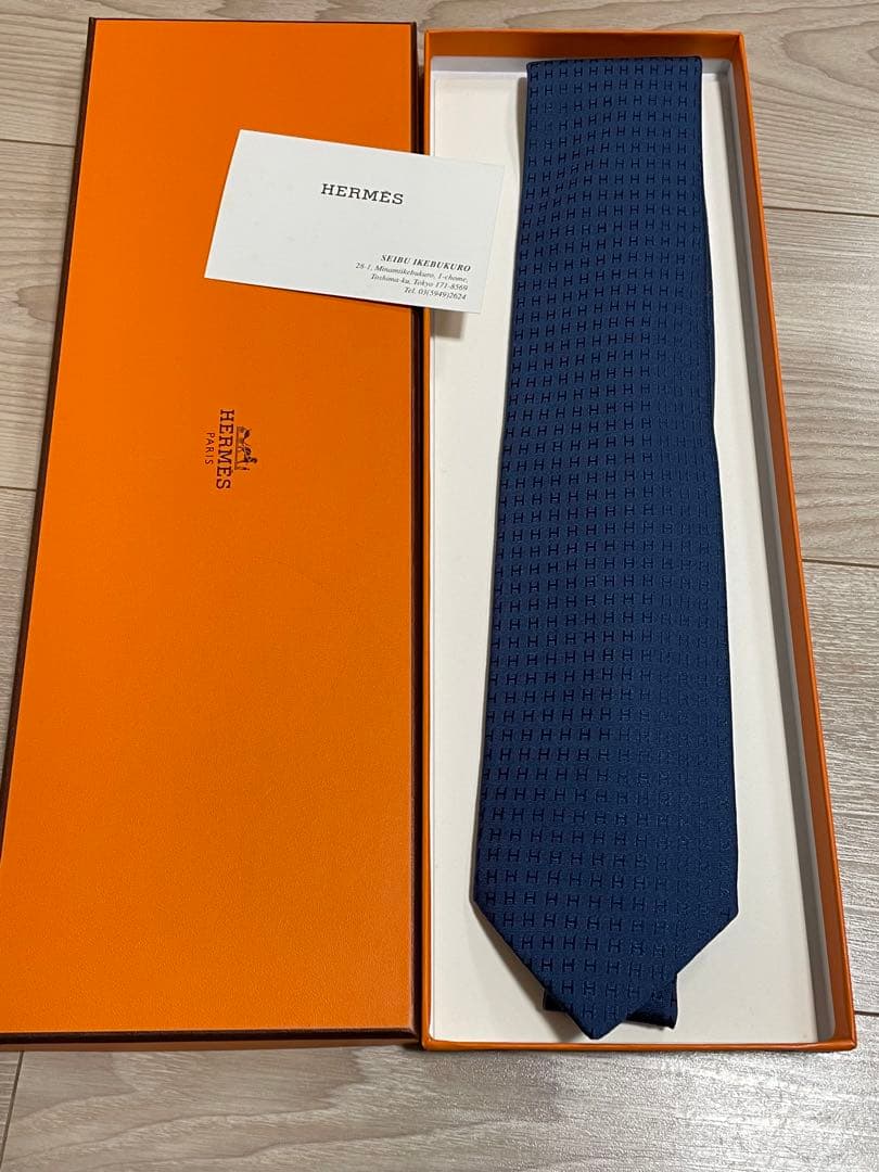 (*)様 エルメス HERMES ネクタイ 新品未使用