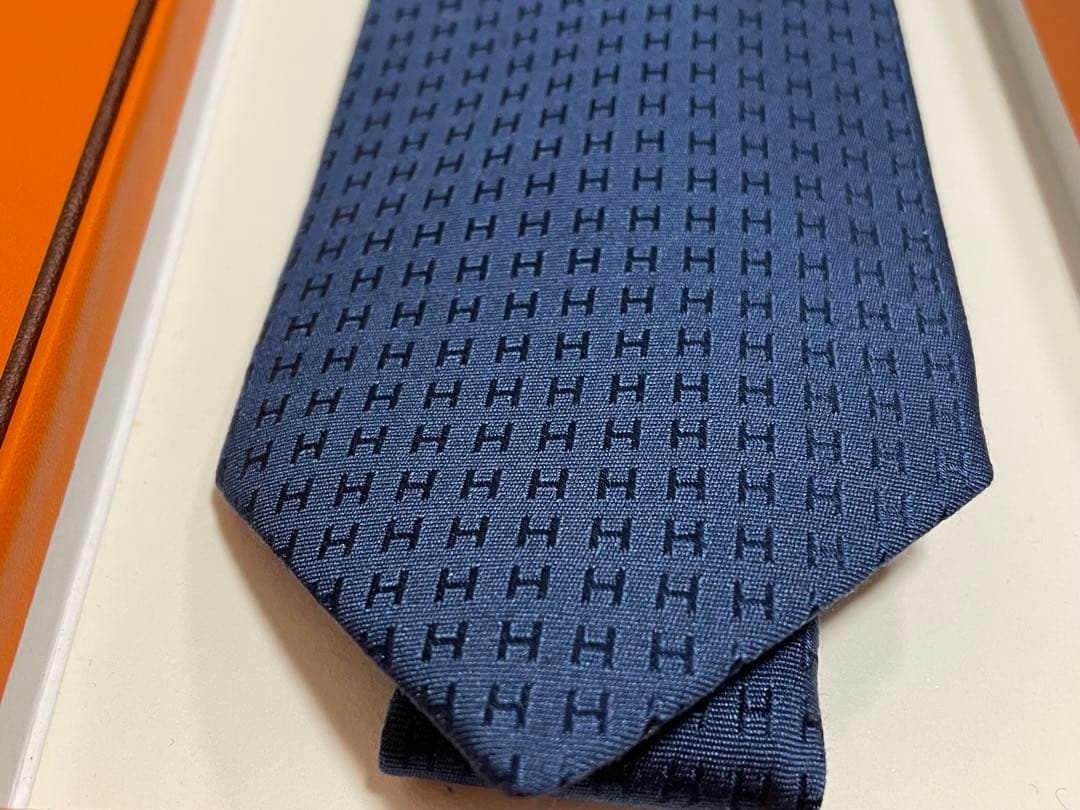 (*)様 エルメス HERMES ネクタイ 新品未使用