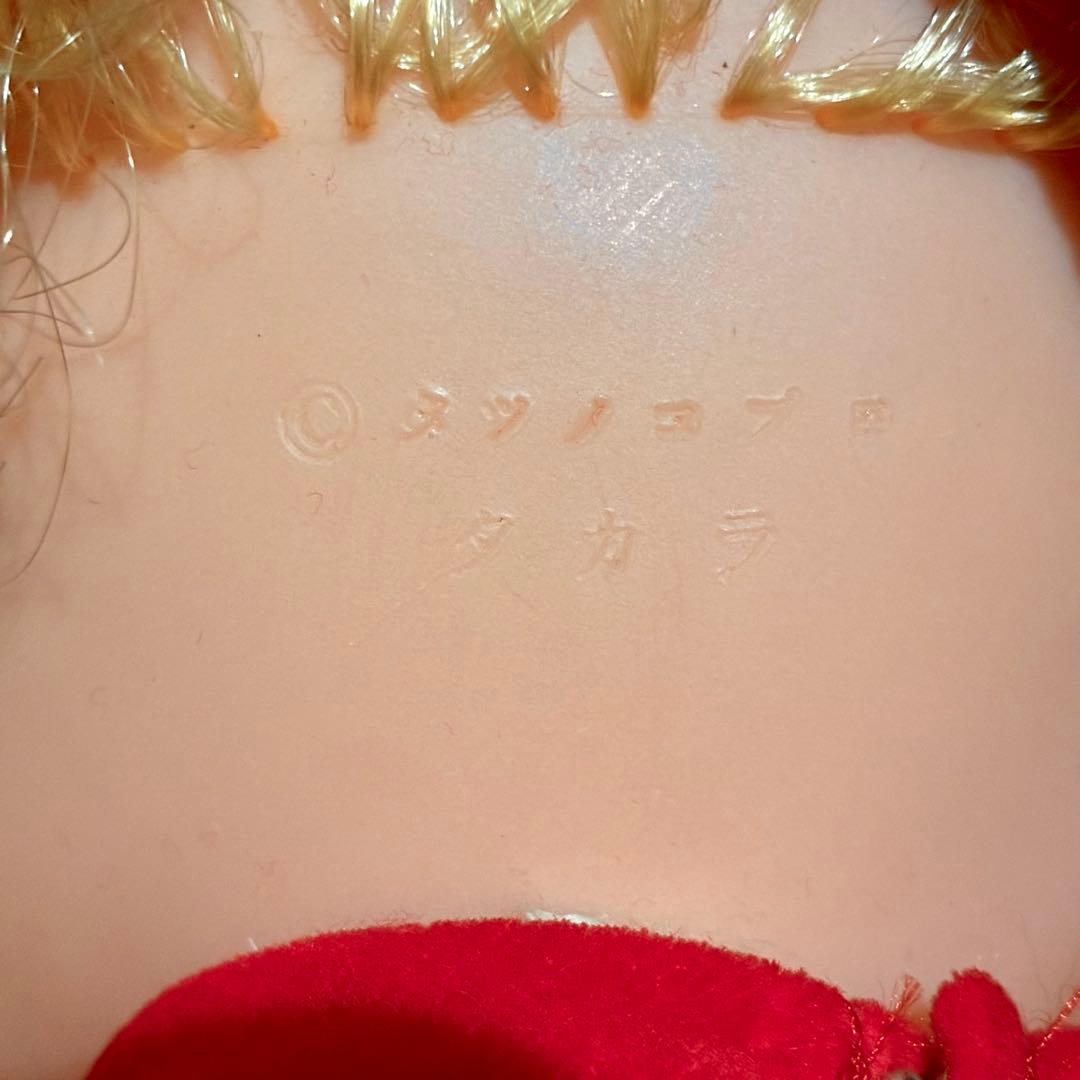 風船少女テンプルちゃん　ソフビ人形　タカラ　タツノコプロ　胴体ぬいぐるみ　当時物