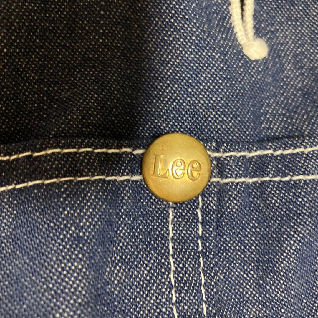 USA製 Lee インディゴ デニム オーバーオール サロペット ヴィンテージ