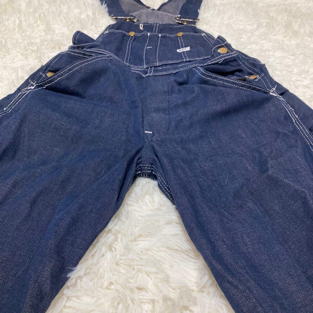 USA製 Lee インディゴ デニム オーバーオール サロペット ヴィンテージ