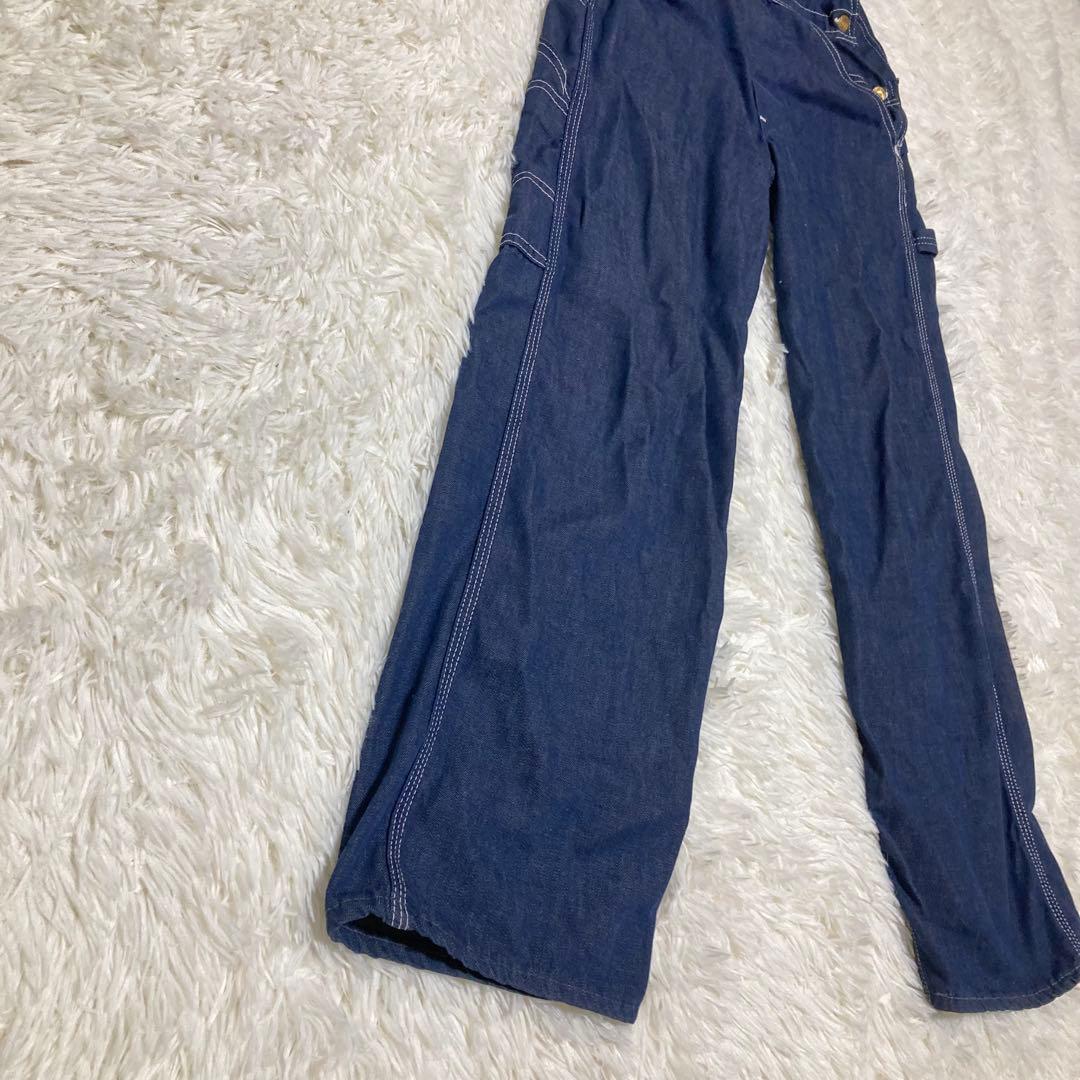 USA製 Lee インディゴ デニム オーバーオール サロペット ヴィンテージ