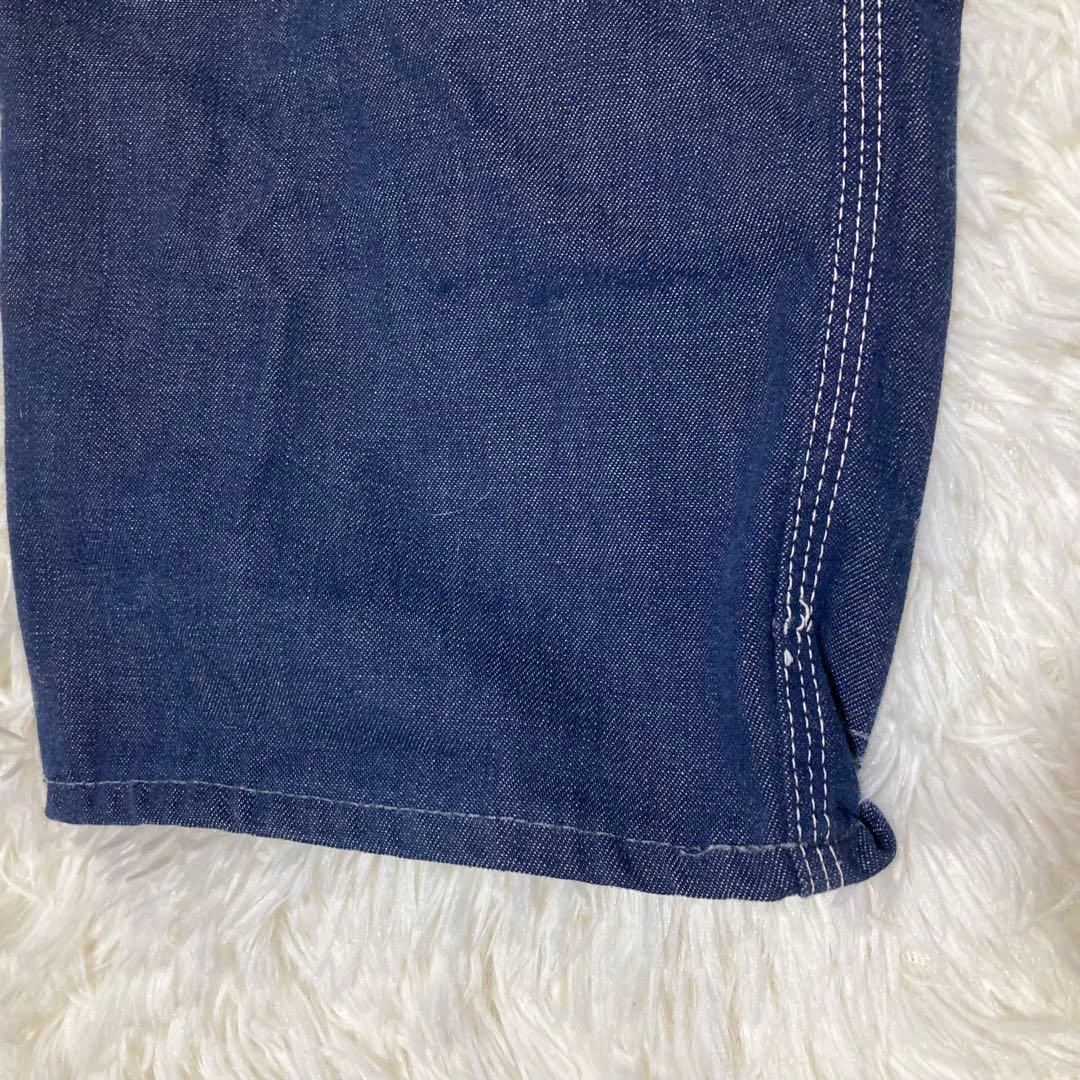 USA製 Lee インディゴ デニム オーバーオール サロペット ヴィンテージ