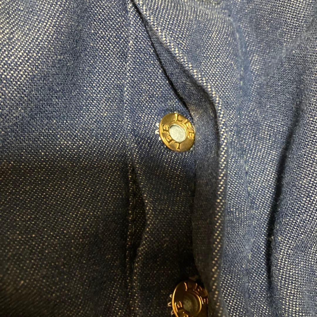 USA製 Lee インディゴ デニム オーバーオール サロペット ヴィンテージ