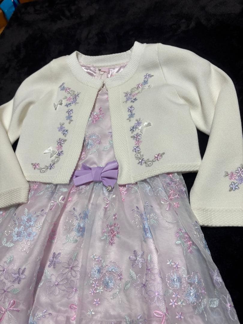 最終お値下げ！mezzo piano フォーマルドレス　フルセット　130