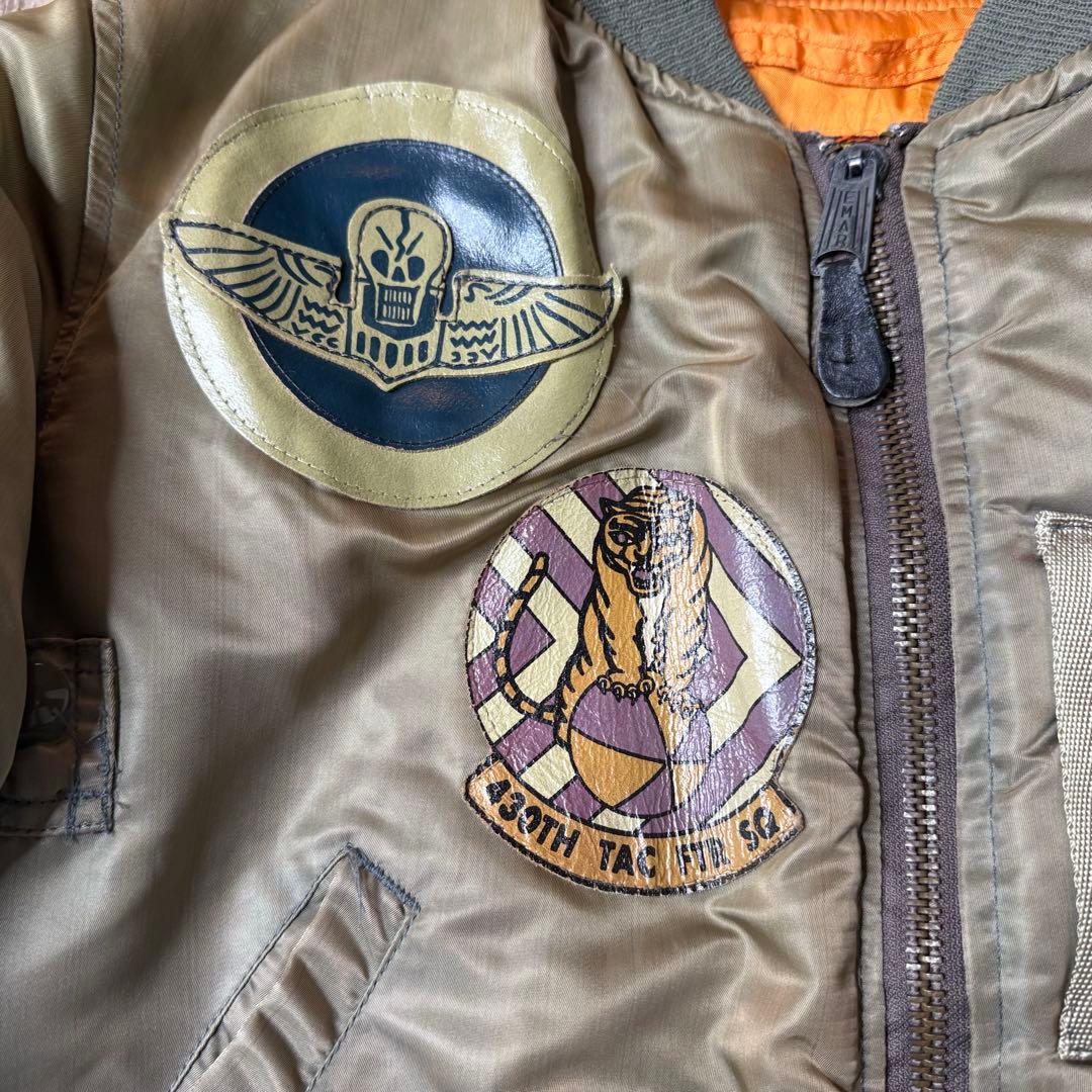 専用出品　米国製 AVIREX Ｓ M位 MA-1 MIL J 82798