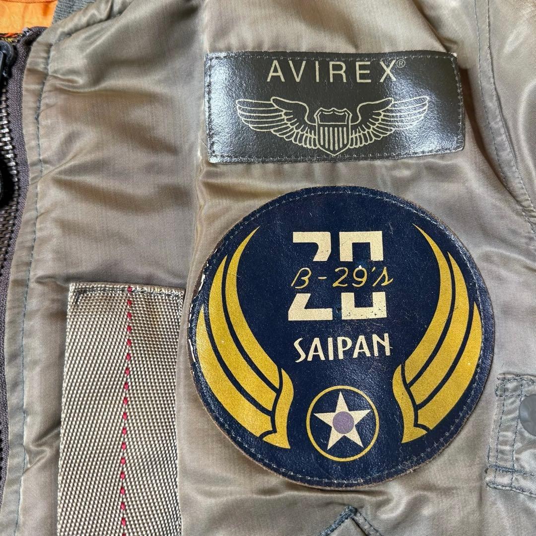 専用出品　米国製 AVIREX Ｓ M位 MA-1 MIL J 82798