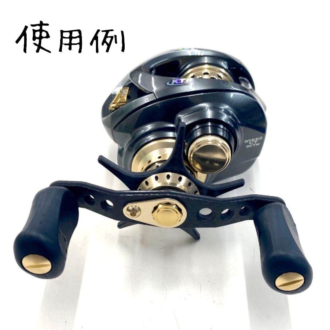 IXA、80mmカーボンハンドル、ハンドルファスナー、シャンパンゴールド、KTF