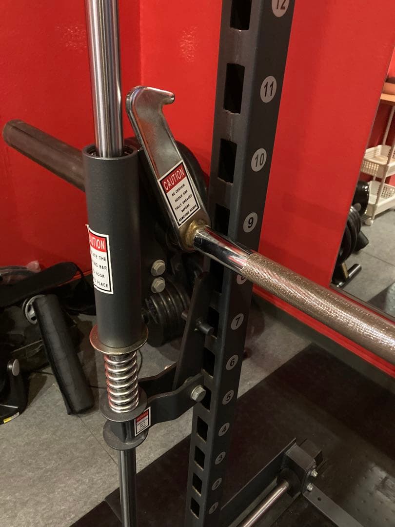 【引き取り限定】 3Dスミスマシン&BULLラバープレート117.5kgセット