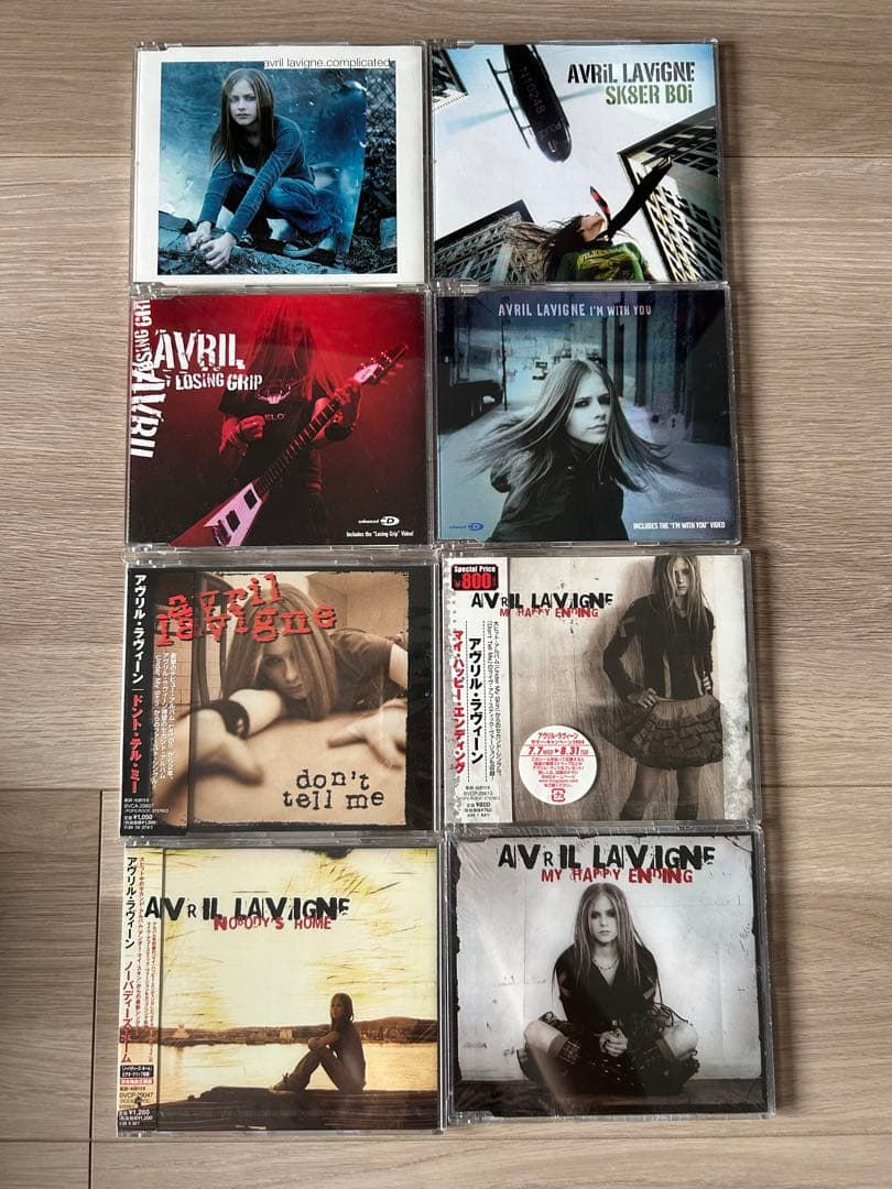 Avril Lavigne シングルCD 8枚セット