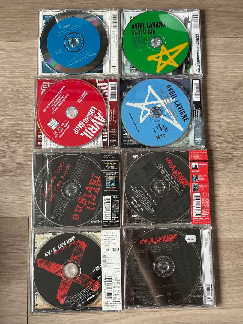 Avril Lavigne シングルCD 8枚セット