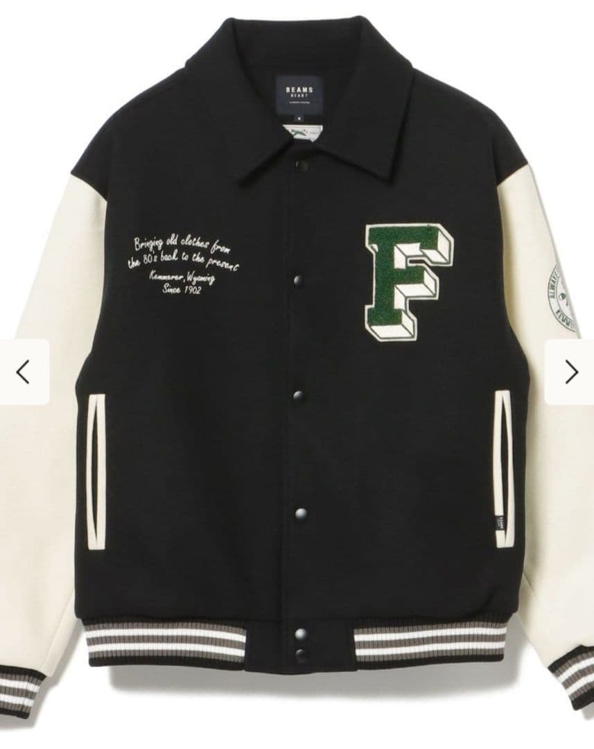 ☆新品☆BEAMS PENNEY'S / FOX レトロ スタジアムジャンパー