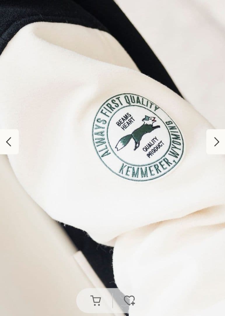 ☆新品☆BEAMS PENNEY'S / FOX レトロ スタジアムジャンパー