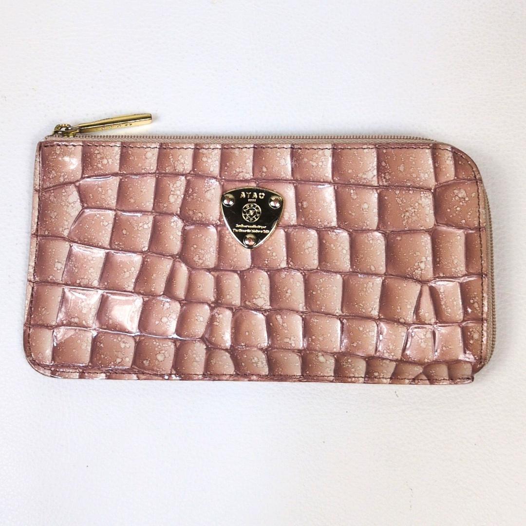 ATAO アタオ クラリティ スリモ 財布 コージーピンク 金ロゴ