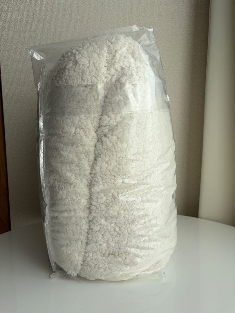 Francfranc プードル×ボア 掛け布団カバー シングル アイボリー