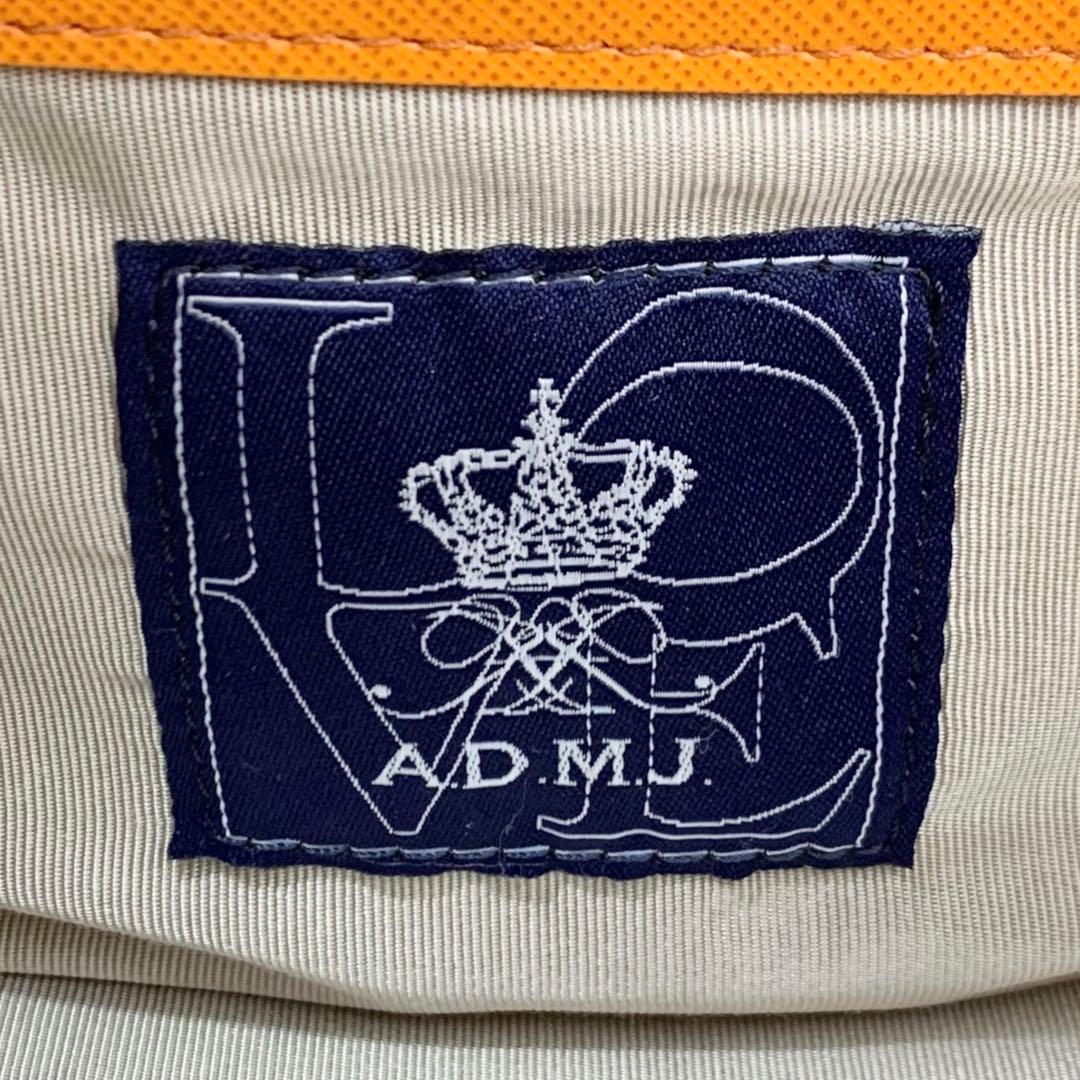 【極美品】ADMJ スワロフスキー ビジュー ミニトートバッグ 黒