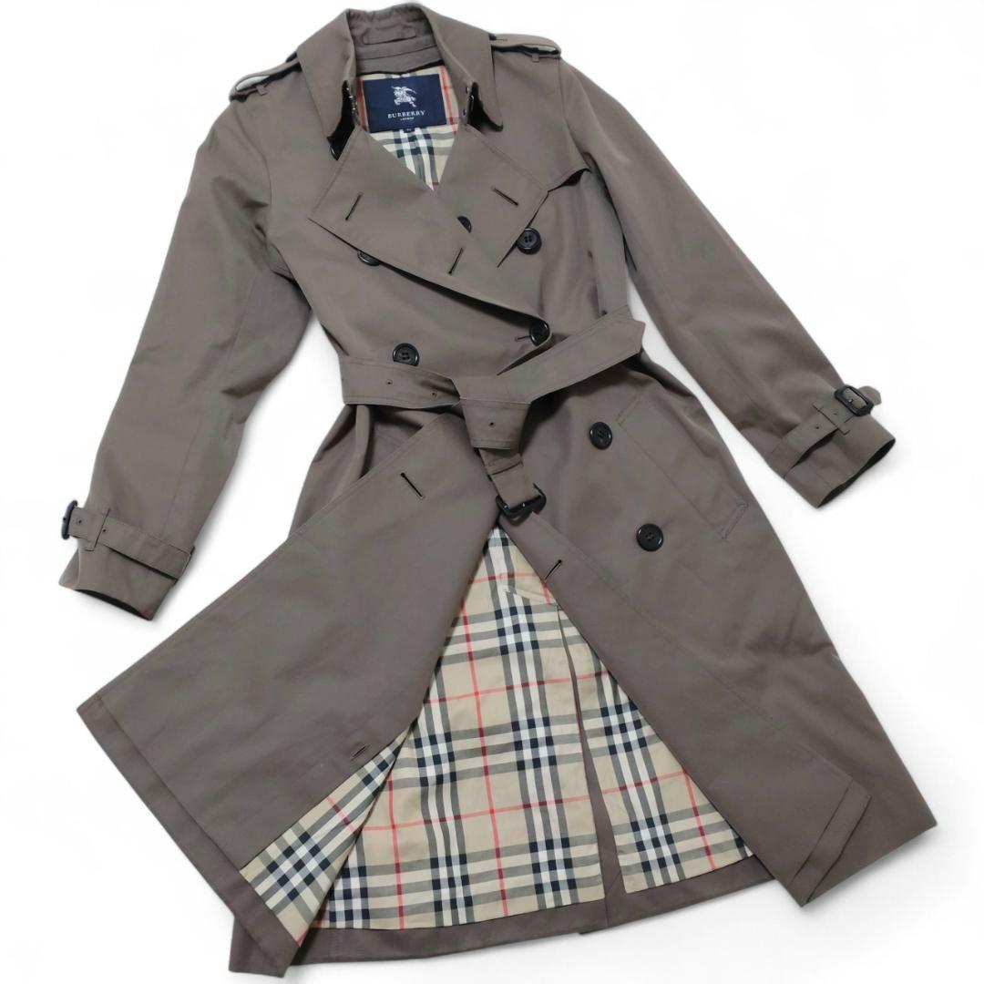 【mameページ】極美品✨バーバリーロンドン トレンチコート ノバチェック
