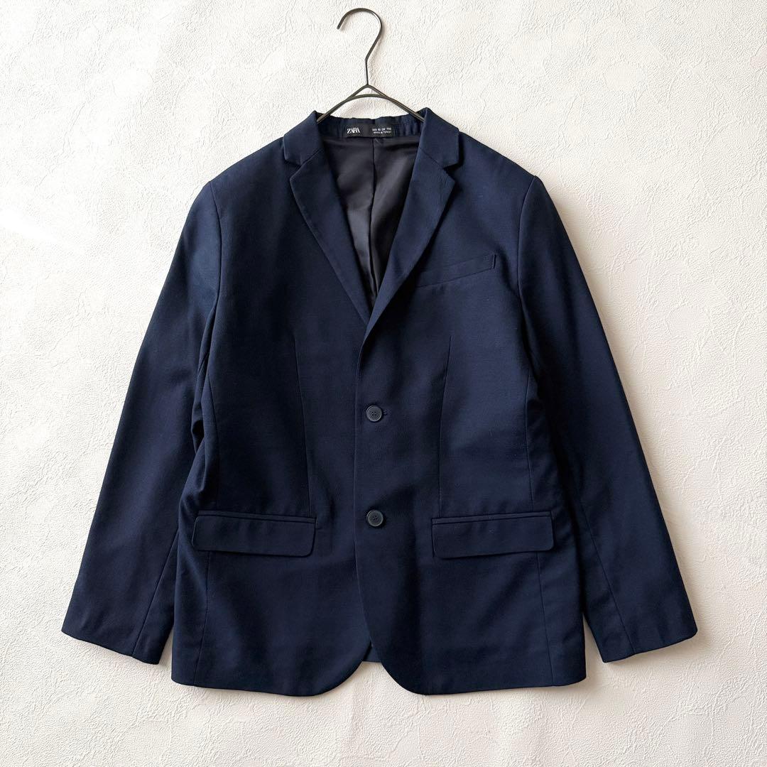 2516Z 美品 ザラ 男の子 フォーマル スーツ 4点セット 140