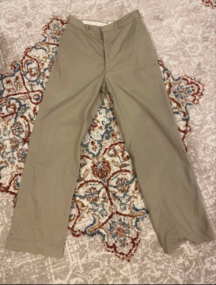 60s 31 31 USARMY チノパン トラウザ　 ミリタリー ヴィンテージ