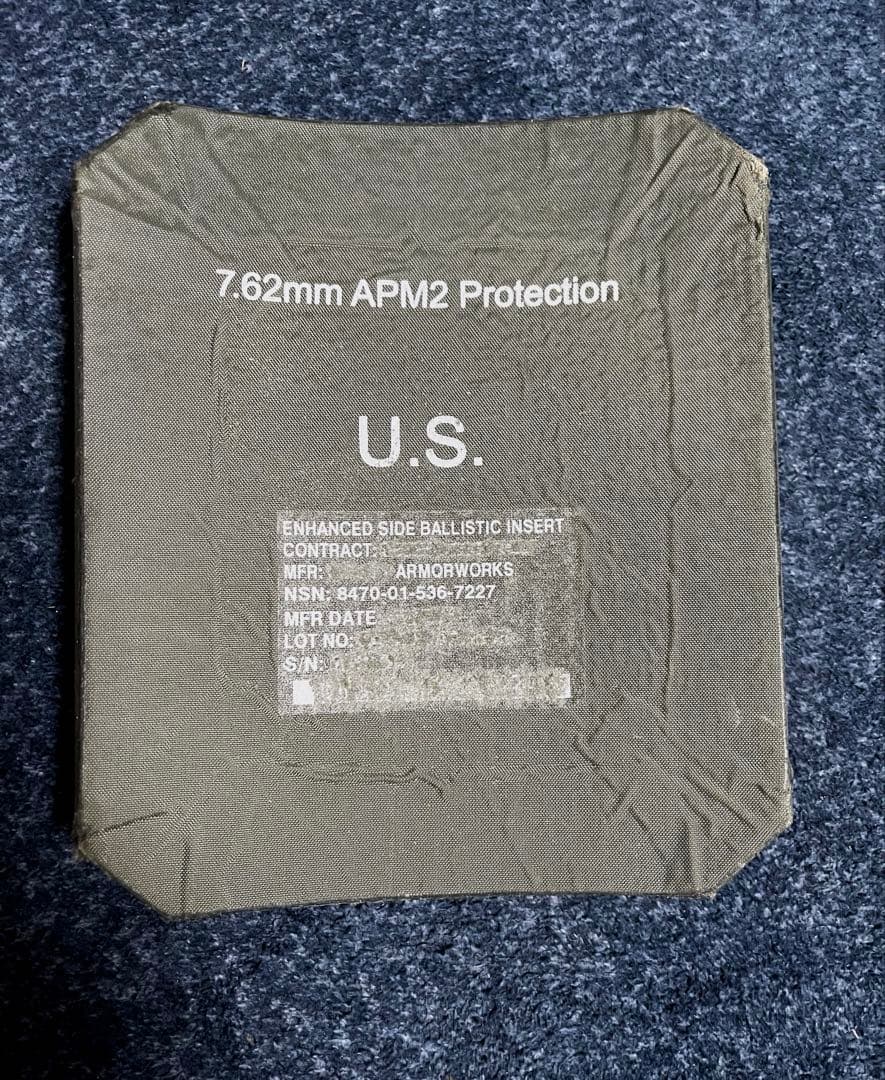 激レア 美品 米軍実物 放出品 サイドプレート ２枚組 セット！