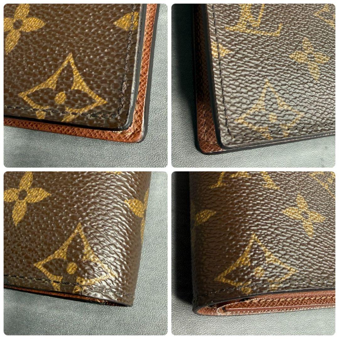 ルイヴィトン ポルトフォイユ マルコNM モノグラム 二つ折り財布 現行