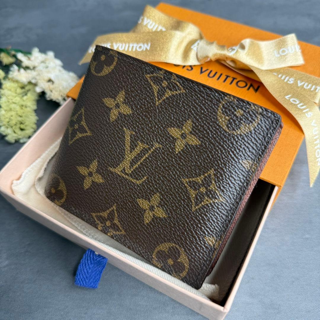 ルイヴィトン ポルトフォイユ マルコNM モノグラム 二つ折り財布 現行