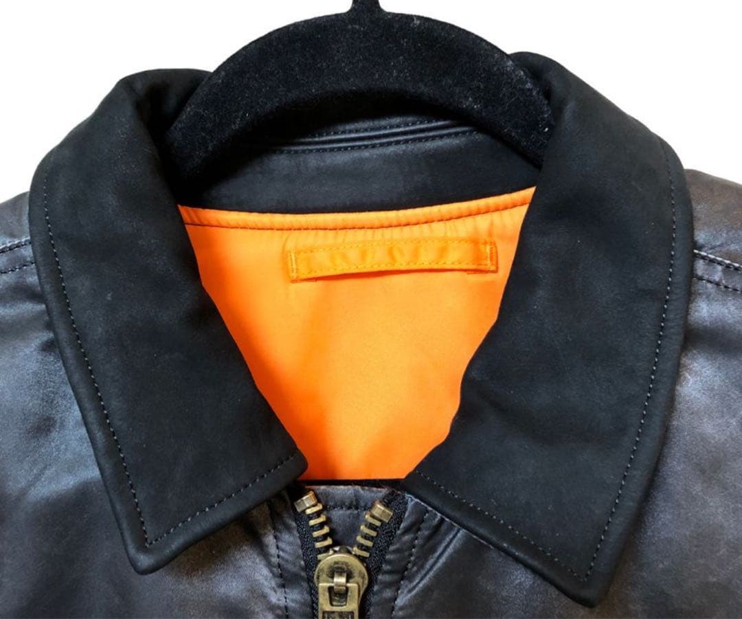 ジャケット・アウター Supreme Denim Sleeve Ma-1 \"Black\"