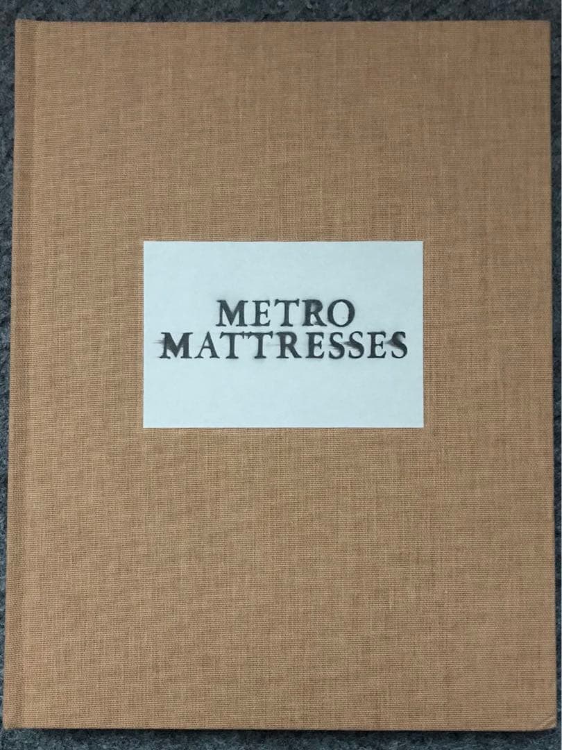 アート・デザイン・音楽 Metro Mattresses / Ed Ruscha