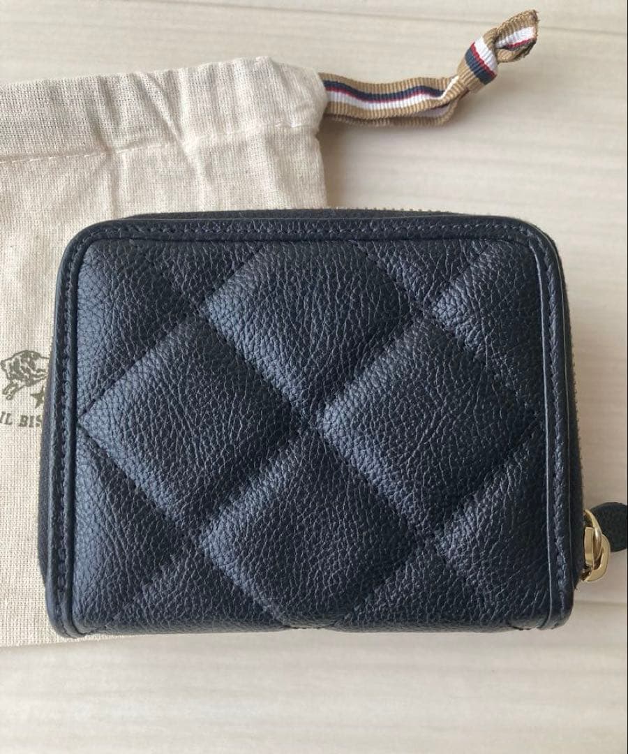 専用　イルビゾンテ IL BISONTE キルトレザー　二つ折り財布